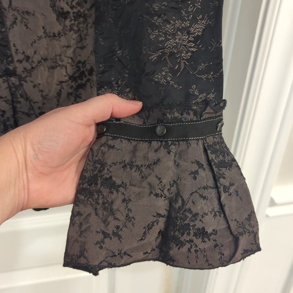 Vintage Lauren Vidal Black Blouse - Picture 6 of 15